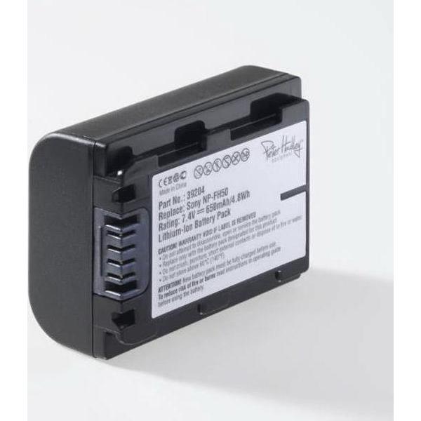 Camera-accu NP-FH50 voor Sony - Origineel Peter Hadley