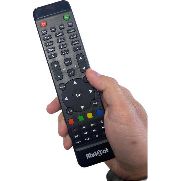 Mutant HD 500c/530c/1100/1200/1265/1500 en HD51 afstandsbediening