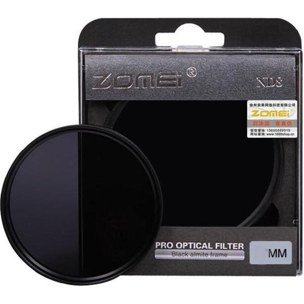 Zomei 72mm ND8 grijsfilter ND filter