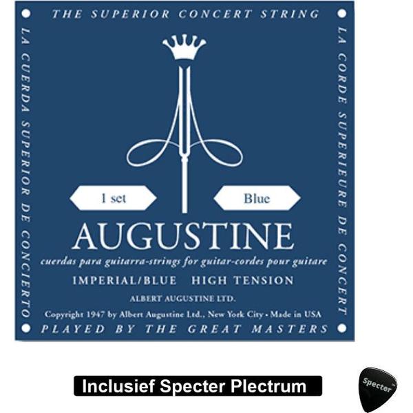 Augustine - AU-BLU Concert Snaren voor klassieke gitaar Met Plectrum | Snarenset | Klassieke gitaar