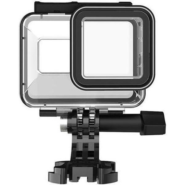 PRO SERIES Onderwater Waterdichte Behuizing 40M Geschikt voor GoPro Hero 8 BLACK - Transparant