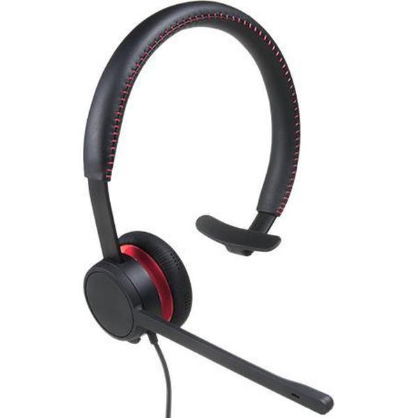 Avaya L129 Headset - Hoofdband - Mono - Zwart - Quick Connect kabel
