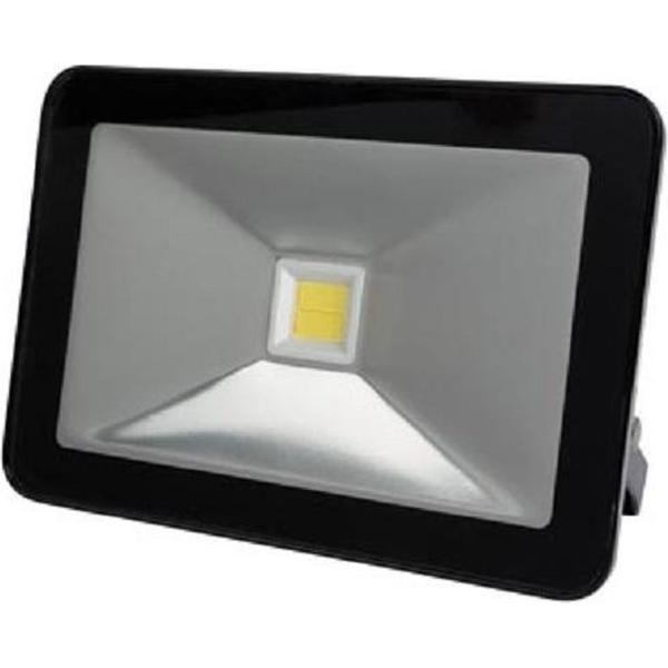 DESIGN LED-SCHIJNWERPER - 20 W, NEUTRAALWIT - ZWART