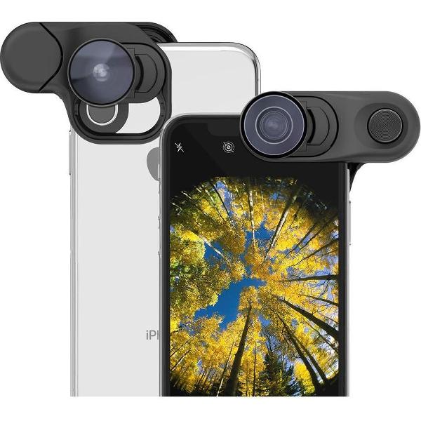 Olloclip iPhone XS Clip + Fisheye + Super Wide + Macro lens set
