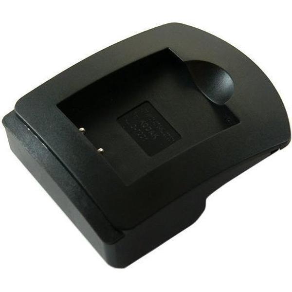 OTB Losse inlegadapter compatibel met o.a. Fujifilm NP-50, Kodak KLIC-7001 en KLIC-7004, Pentax D-Li68 en D-Li122 accu's voor DTC-5101/DTC-5401 basisstation
