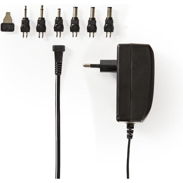 Nedis - Nedis ACPA003 Universele Ac-voedingsadapter 9,0/12/13,5/15/18/20/24 V Dc 1,0 A - 1,5 A - 30 Dagen Niet Goed Geld Terug