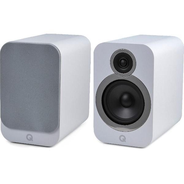 Q Acoustics 3030i Hifi Boekenplank Luidspreker - Mat Wit (per paar)