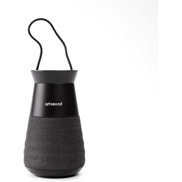 Artsound Lighthouse Speaker - Bluetooth portable speaker met verlichting, Zwart