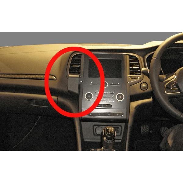 Proclip Renault Megane IV 16- Angled mount Stuur rechts. Engelse uitvoering