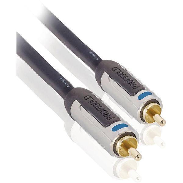 Profigold Subwoofer/Tulp mono audio kabel - 3 meter