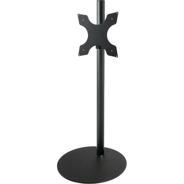 Cavus Sphere L 120 cm Design Tv Vloerstandaard - Trendy zwart staal - Tv meubel geschikt voor 32-65 inch tot 30 kg - VESA 300x300 200x200