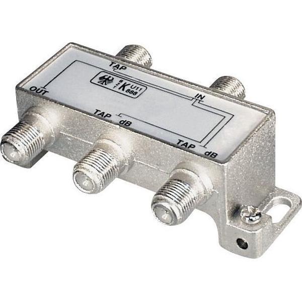 Transmedia Multitap met 3 uitgangen - 18 dB / 5-1000 MHz