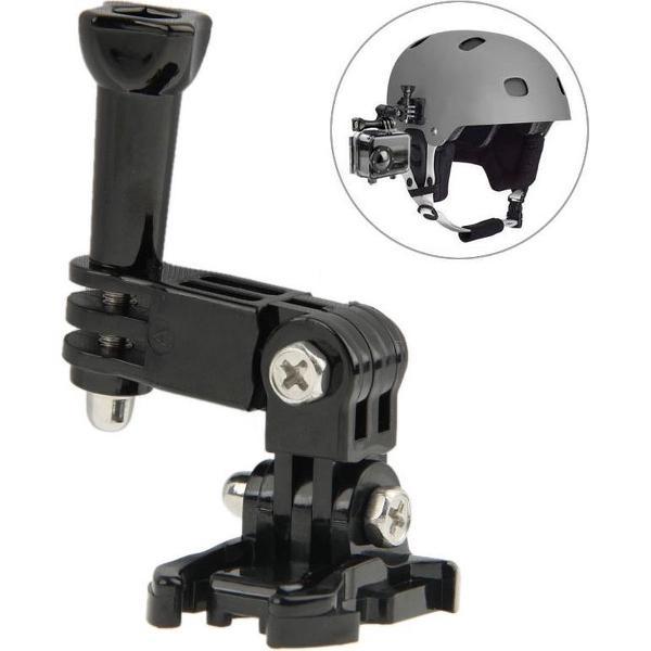 Horizontale Mount Bevestiging + Mount Set Compleet voor GoPro en andere Actiecamera's | Zwart / Black