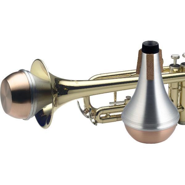 Stagg trompet Straight Mute (koperen bodem)