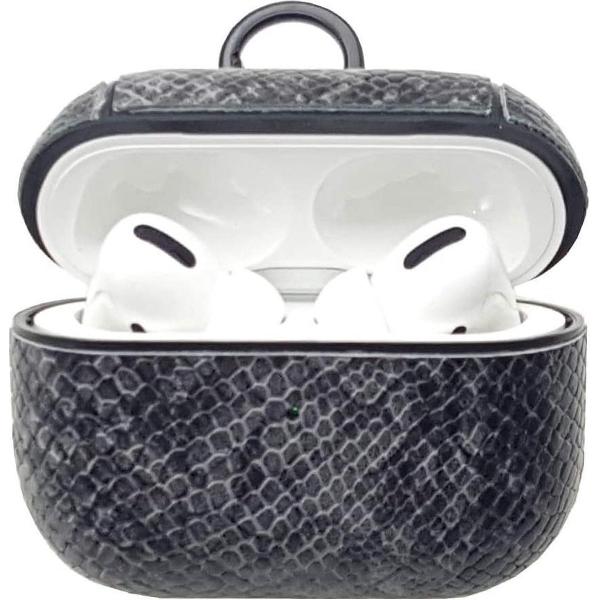 Shieldcase Guilty Grey Snake Print Case geschikt voor Airpods Pro case - donkergrijs
