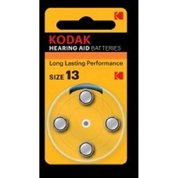 Kodak batterijen voor gehoorapparaat. Oranje. 3 verpakkingen van elk 4 stuks. Code 13. Hearing Aid Batteries