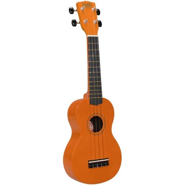 Ukelele Sopraan Korala UKS-30-OR Oranje incl. tas