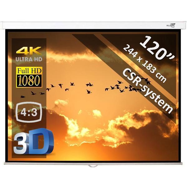 Manueel Projectiescherm (4:3) - 120