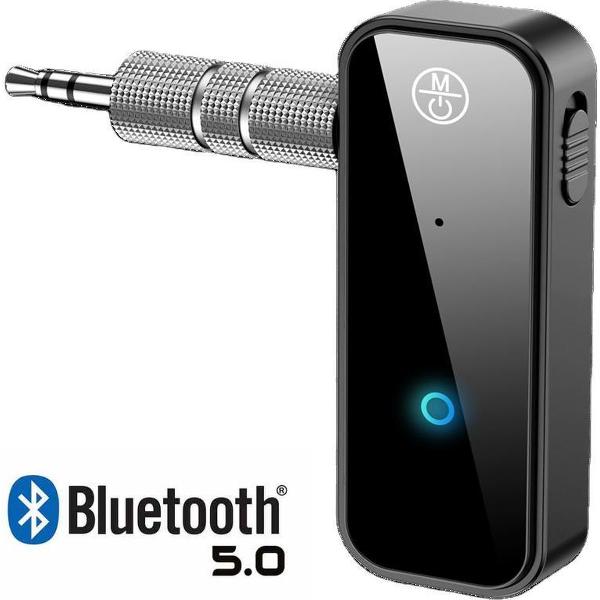Bluetooth Receiver - BT 5.0 - 3.5MM AUX - Bluetooth Ontvanger - Handsfree Bellen - Bluetooth Audio Receiver - Bluetooth via AUX