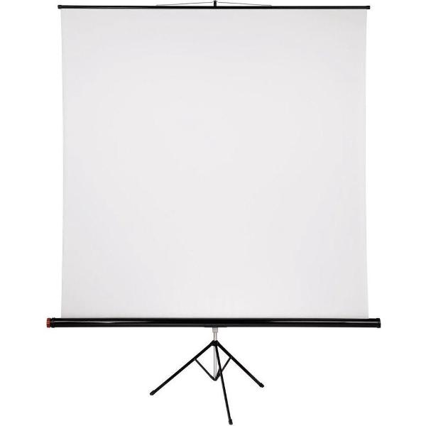 Hama Mobiel Projectie Scherm 125x125cm Wit/Zilver