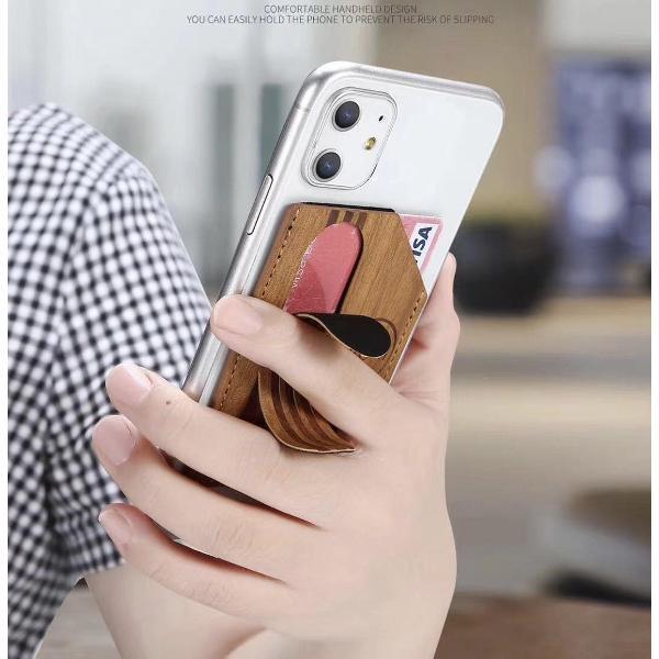 Hoesje - PU Leer - Groen/Blauw geschikt voor AirPods