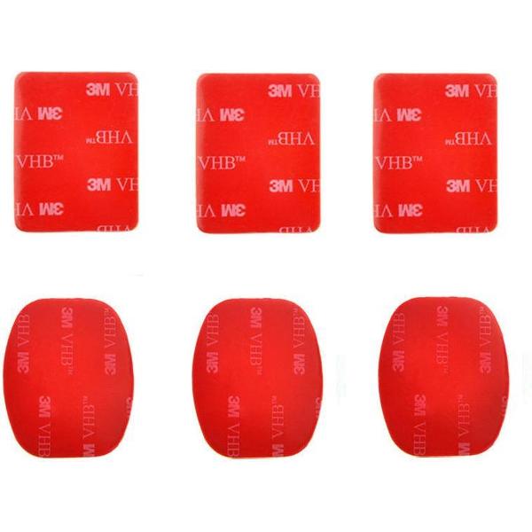 3M zelfklevende Stickers voor GoPro HERO 9 / 8 / 7 / 6 / 5 / 4 Sessie / 4 / 3+ / 3 / 2 / 1