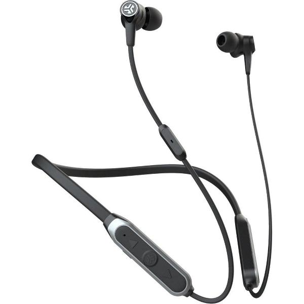JLab Audio Epic ANC met Nekband - Draadloze Bluetooth Koptelefoon - Noise Cancelling - Wireless In-ear oordopjes - Zwart