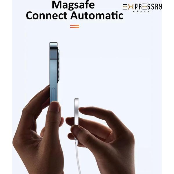 Iphone 12 MagsafeDraadloze en 20 w adapter Oplader +20W USB‑C-lichtnetadapter + Alles inbegrepen Expressry store……..