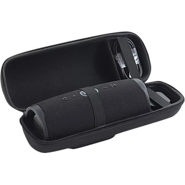 JBL charge 3 & 4 hardcase | Beschermhoes voor JBL charge 3 & 4 | Met extra ruimte voor accessoires | Speakerhoes voor JBL charge 3 & 4 | JBL charge 3 & 4 case