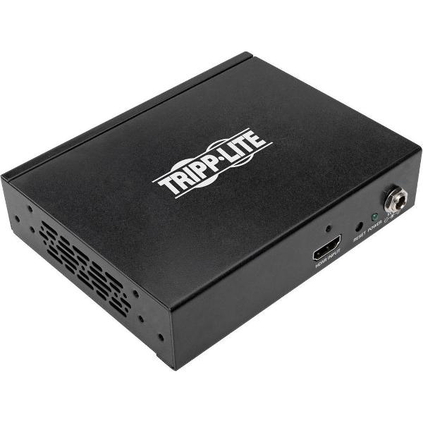 Tripp-Lite B118-004-UHD-2 4-Port 4K 3D HDMI Splitter, HDMI 2.0, HDCP 2.2, Ultra HD 4K x 2K Audio/Video, 3840 x 2160 @ 60 Hz, TAA TrippLite