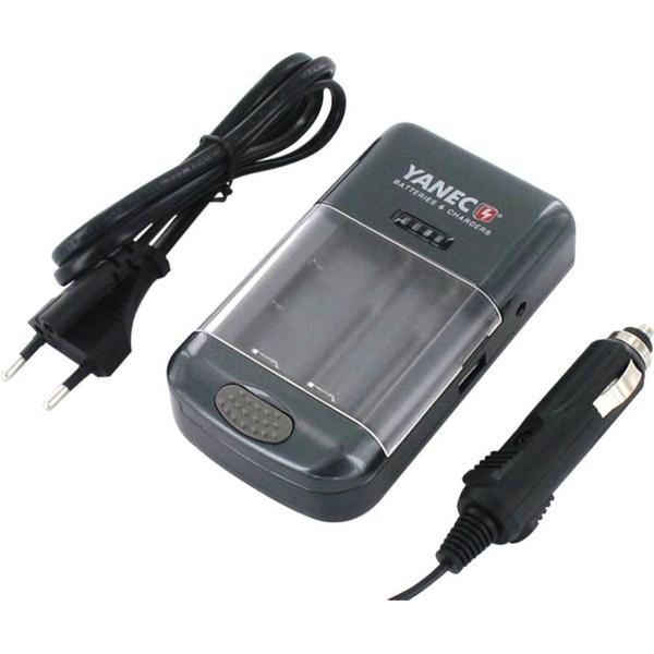 Yanec Universal Acculader Camera Etc/ Universele Batterijoplader voor AA en AAA