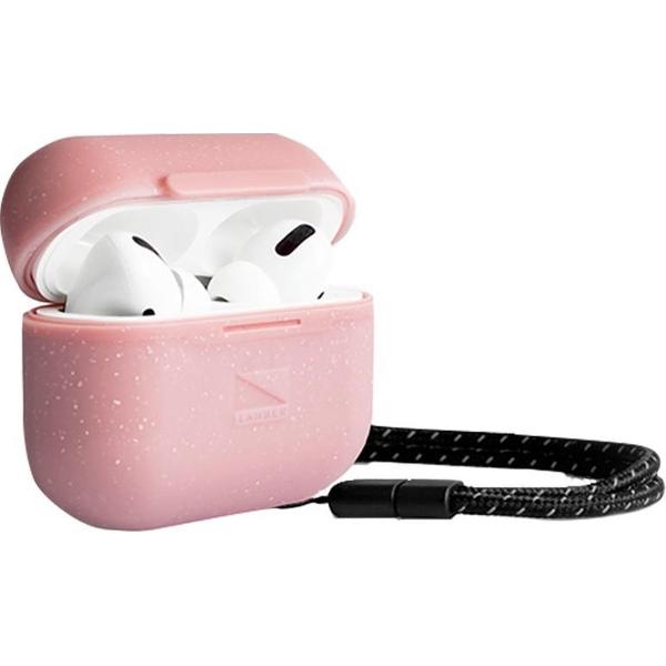 Lander Arete case voor AirPods Pro - met polskoord - Blush