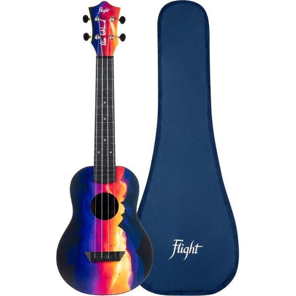 Flight Concert Ukelele - Elise Ecklund Signature Travel Series - Sunset
