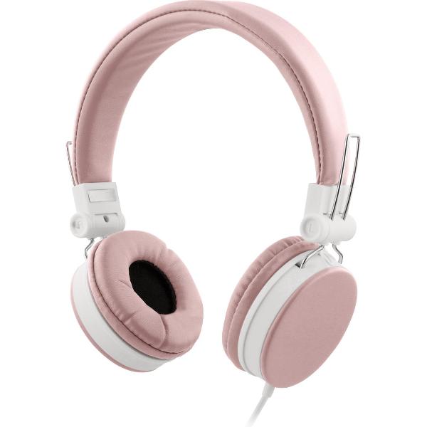 STREETZ HL-W202 Opvouwbare On-ear hoofdtelefoon met microfoon - Roze
