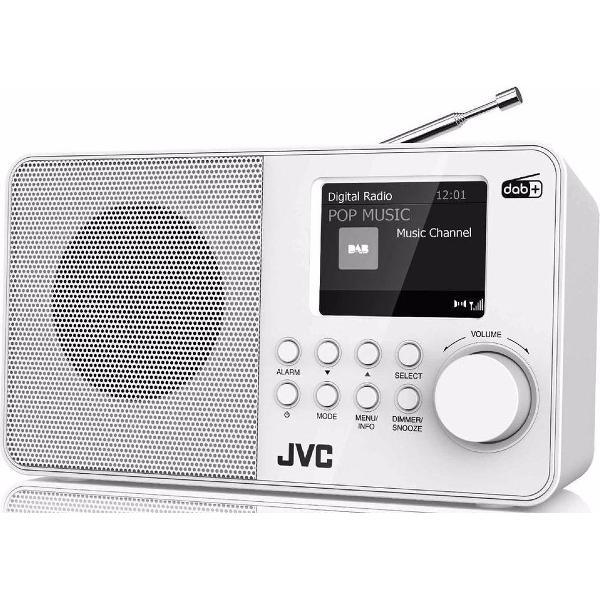 JVC DAB radio F39W-DAB (Wit)