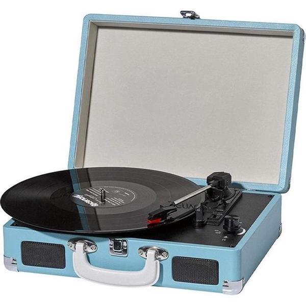 Envivo Draadloos Platenspeler In Koffer | Ingeboudwde Luidsprekers | ENV-1619