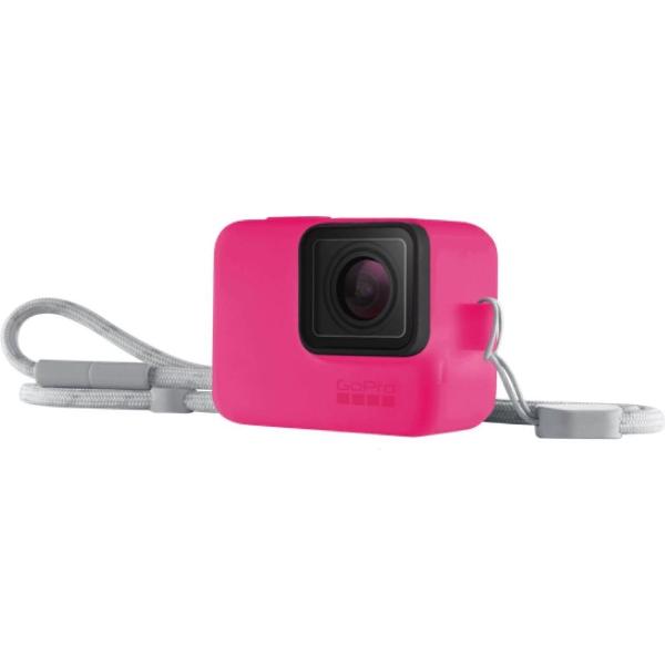 GoPro Sleeve & Lanyard Electric Pink HERO7/6/5
