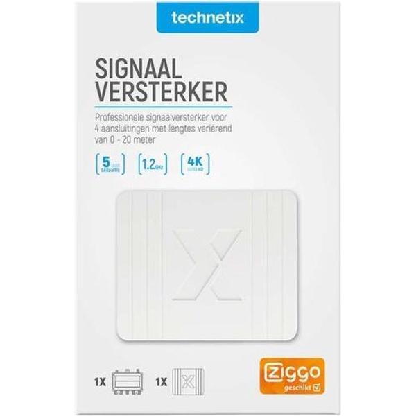 Technetix TN-FRA-752X Versterker 5 - 1218 Mhz 4 Uitgangen