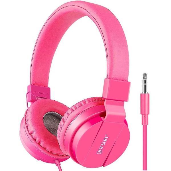 Koptelefoon kind Roze