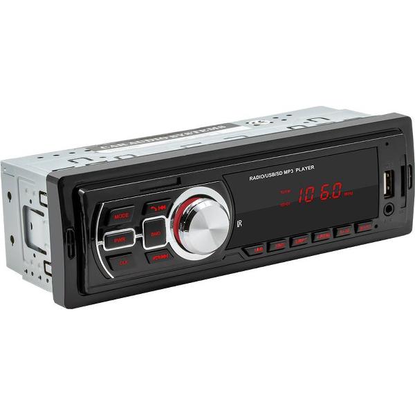 TechU™ Autoradio T85 met Afstandsbediening – 1 Din – Bluetooth – AUX – USB – SD – FM radio – RCA – Handsfree bellen