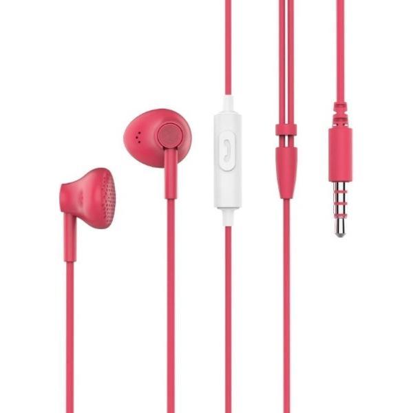 Celly PT-WDE001P hoofdtelefoon/headset Hoofdtelefoons In-ear 3,5mm-connector Roze