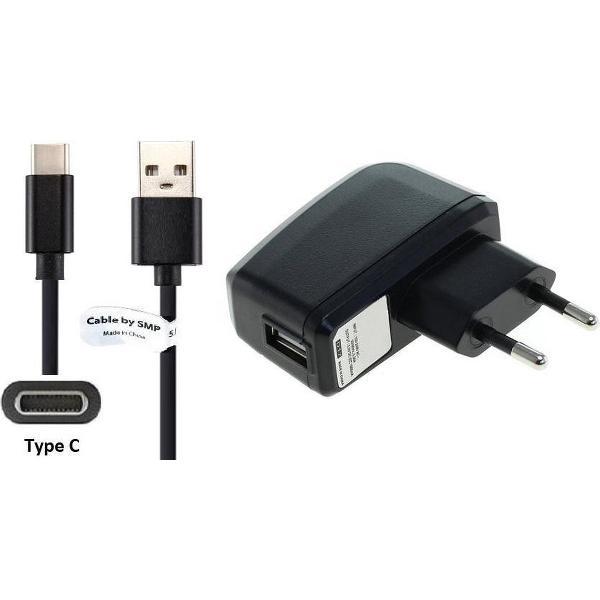 1,0A oplader adapter en 1,8 m USB C oplaadkabel. Stekker met oplaadsnoer. Past ook op Samsung. O.a. Galaxy S10, S10+ plus, Xcover Pro, S10 Lite, A71, A51, Xcover FieldPro, A70s, A20s, M30s, M10s