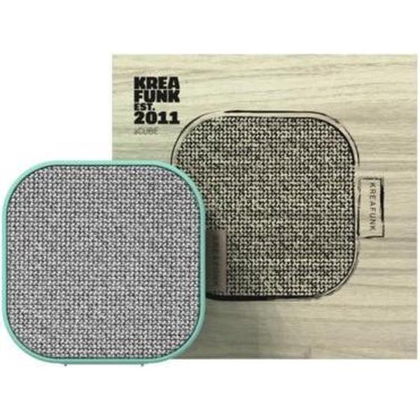 Kreafunk | aCUBE | Mintgroen | Bluetooth 5.0 speaker | TWS geschikt