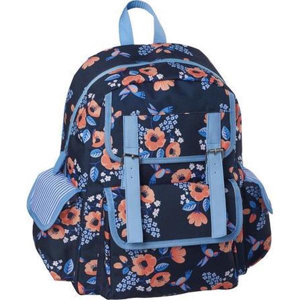 Kangaro K-90208 Rugzak Flowers Met Diverse Opbergvakken