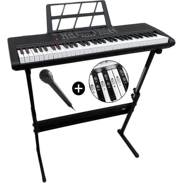 PIXMY - Piano Keyboard MP100 - Voor Jong en Oud - 61Keys - Digitale Piano - Keyboard Piano - Elektrische Piano - Elektronisch Orgel