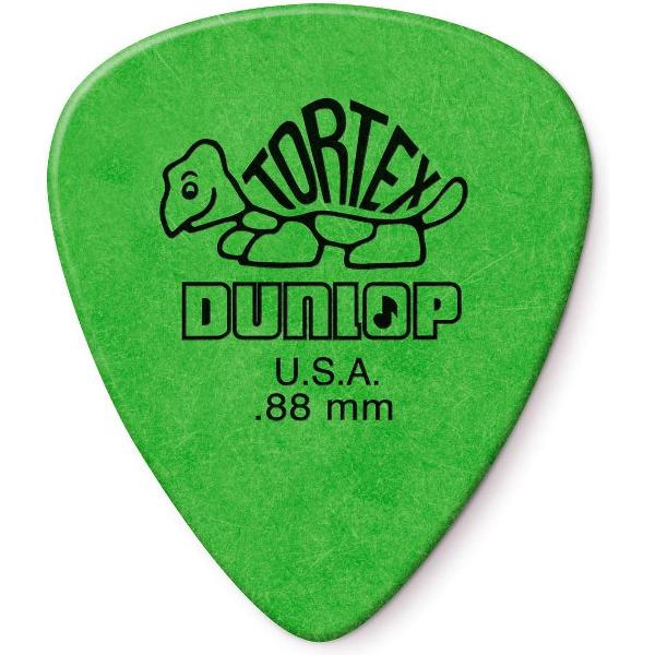 Dunlop Tortex Standard Pick 6-Pack 0.88 mm standaard plectrum