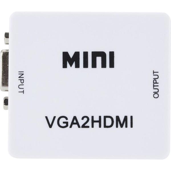 Garpex® Adapter VGA naar HDMI – 3,5 mm audio