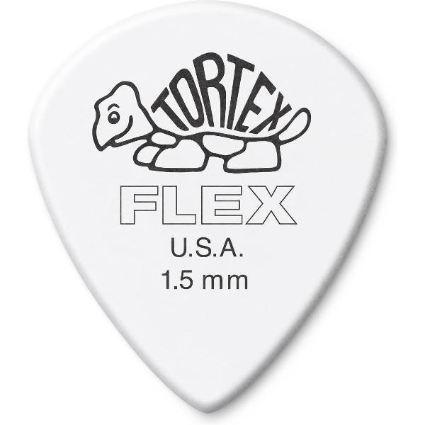 Dunlop Tortex Flex Jazz III XL 1.50 mm Pick 6-Pack Jazz plectrum