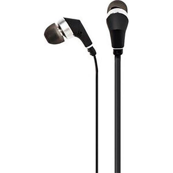 Grab 'n Go Earphone 3,5mm met microfoon - zwart