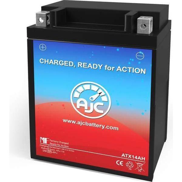 AJC® ATX14AH Powersports Vervangingsaccu